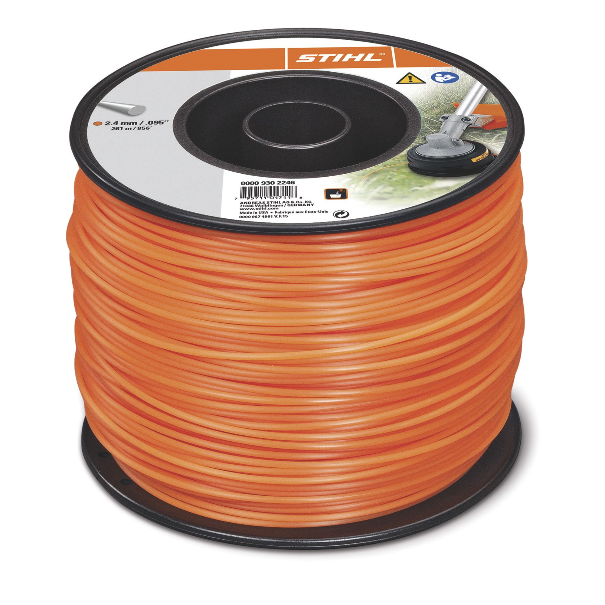 STIHL XLine String Trimmer Line, 0.105in. dia. x 3Lb. Spool